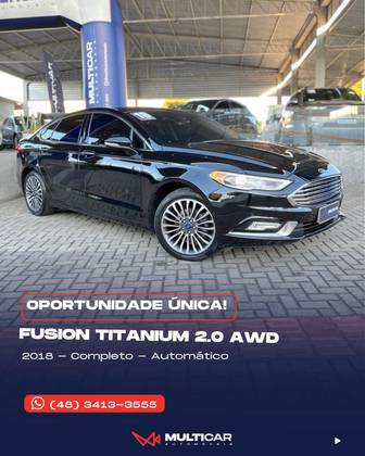 FORD FUSION 2.0 TITANIUM AWD 16V GASOLINA 4P AUTOMÁTICO